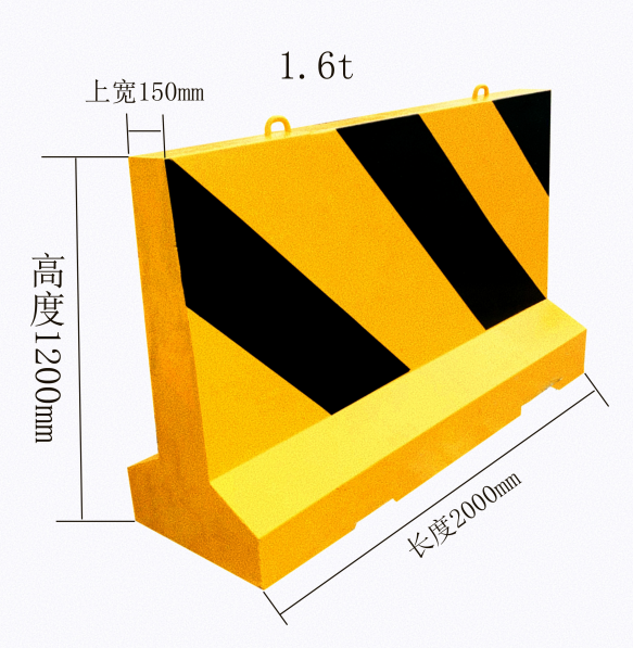 金山小区水泥隔离墩